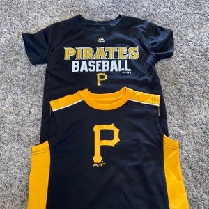 Boys Majestic Pittsburgh Pirates Shirts